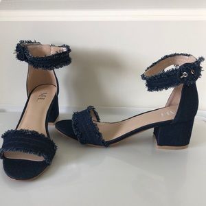 Denim Sultana Sandal from Zulily, Brand New